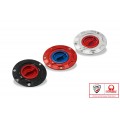 CNC Racing PRAMAC RACING LIMITED EDITION Quick Release Gas Cap for newer Ducati's MV's and Aprilia's CNC Racing PRAMAC RACING LIMITED EDITION Quick Release Gas Cap for newer Ducati's MV's and Aprilia's